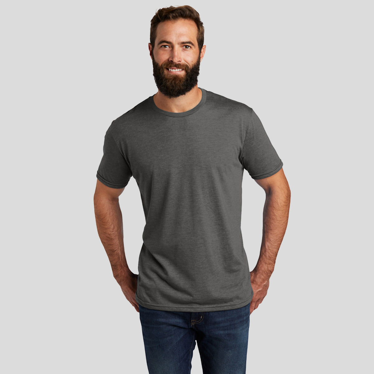 Unisex Tri-Blend Tee | Space Black