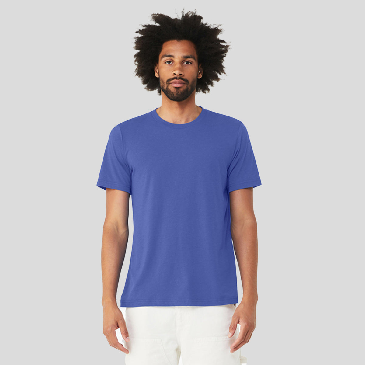 Unisex Triblend Short Sleeve Tee | Solid True Royal Triblend