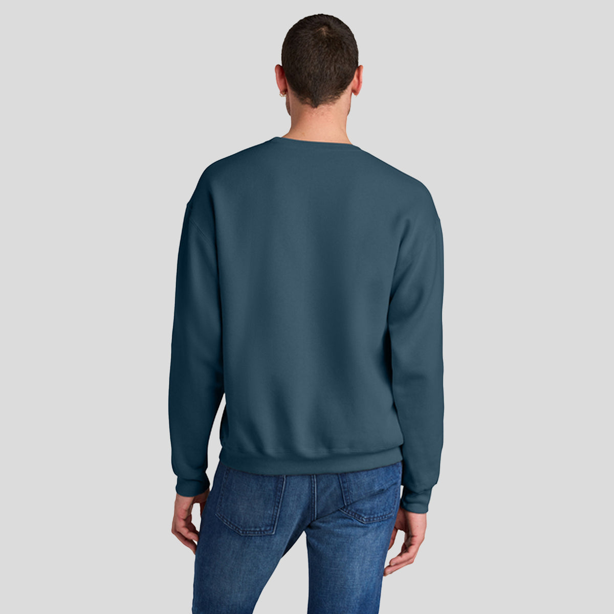 Ruggedâ„¢ Unisex Crewneck Sweatshirt | Washed Navy