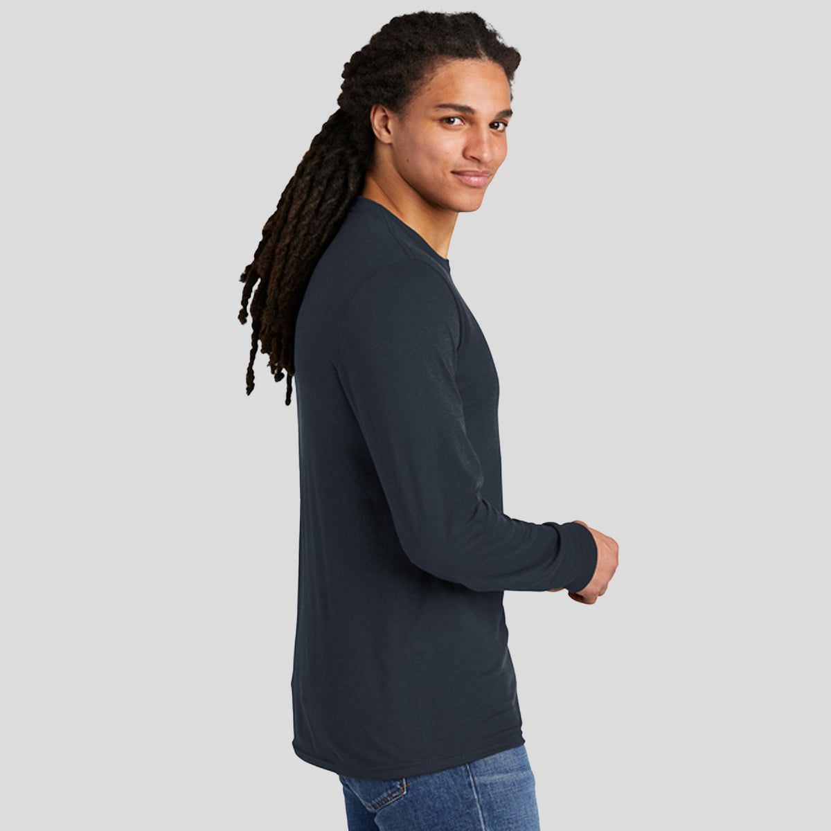 Perfect Triยฎ Long Sleeve Tee | New Navy