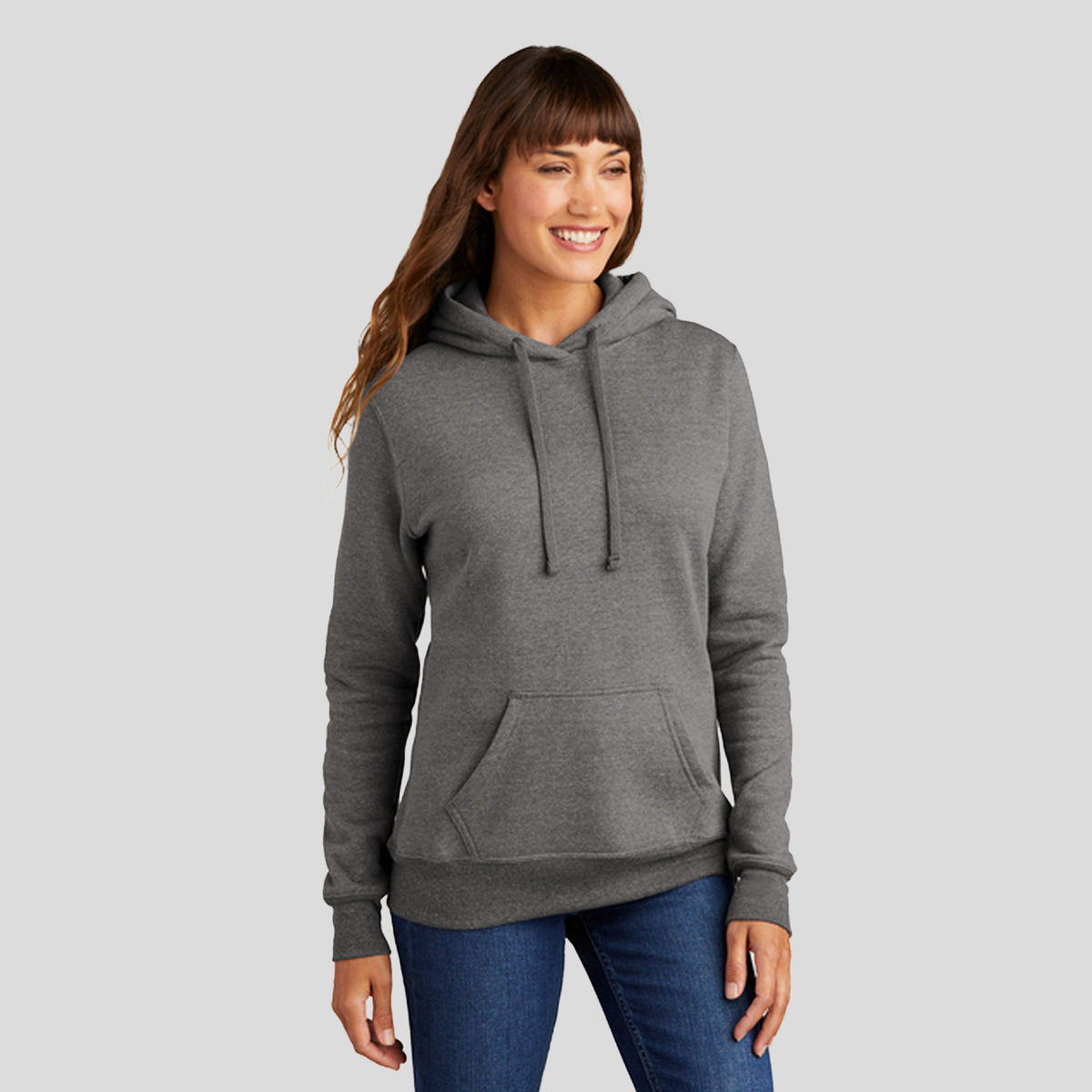 Women's Core Fleece Pullover Hooded Sweatshirt | Graphite Heather