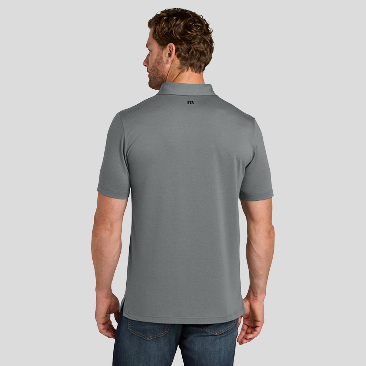 Glenview Solid Polo | Quiet Shade Grey