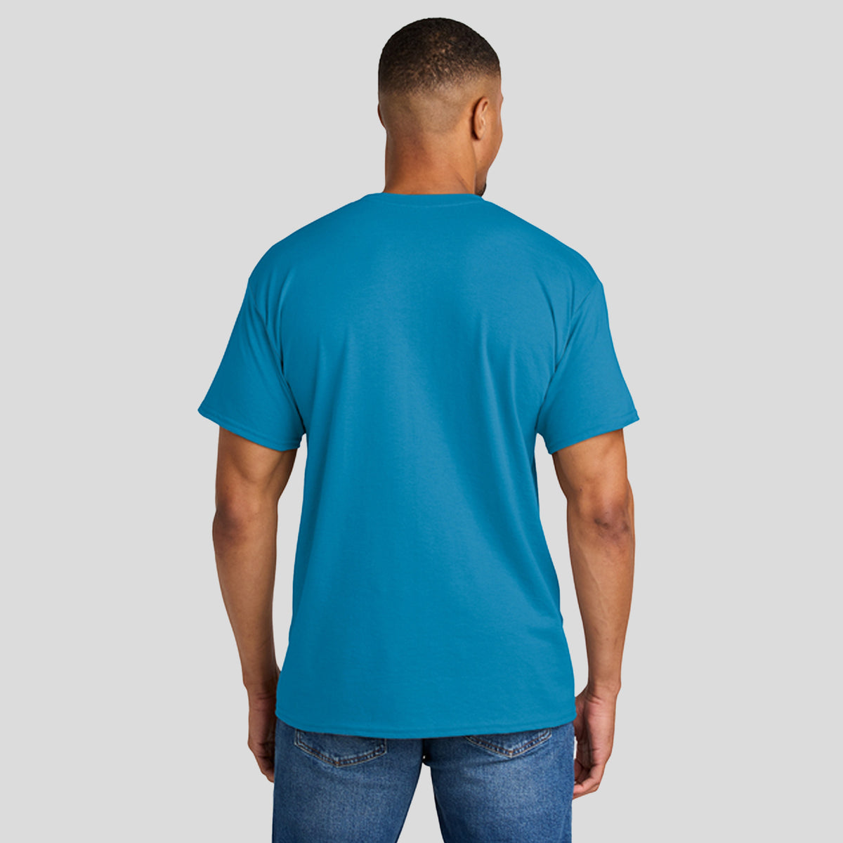 Gildanยฎ DryBlendยฎ 50 Cotton/50 Poly T-Shirt | Sapphire