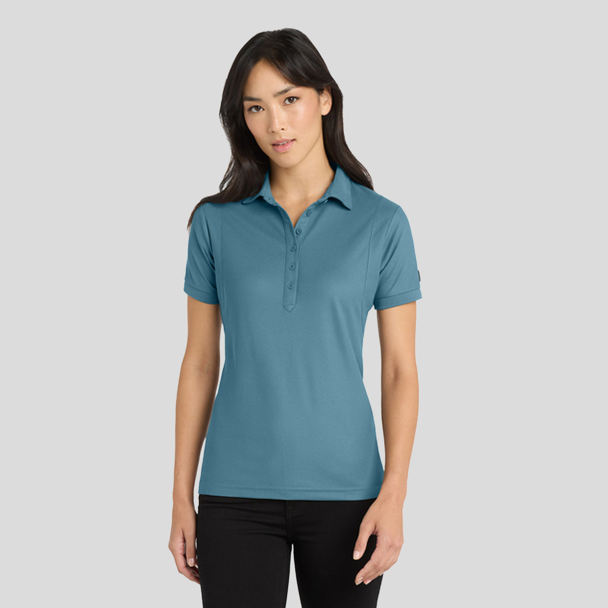 Jewel Polo | Blue Mist