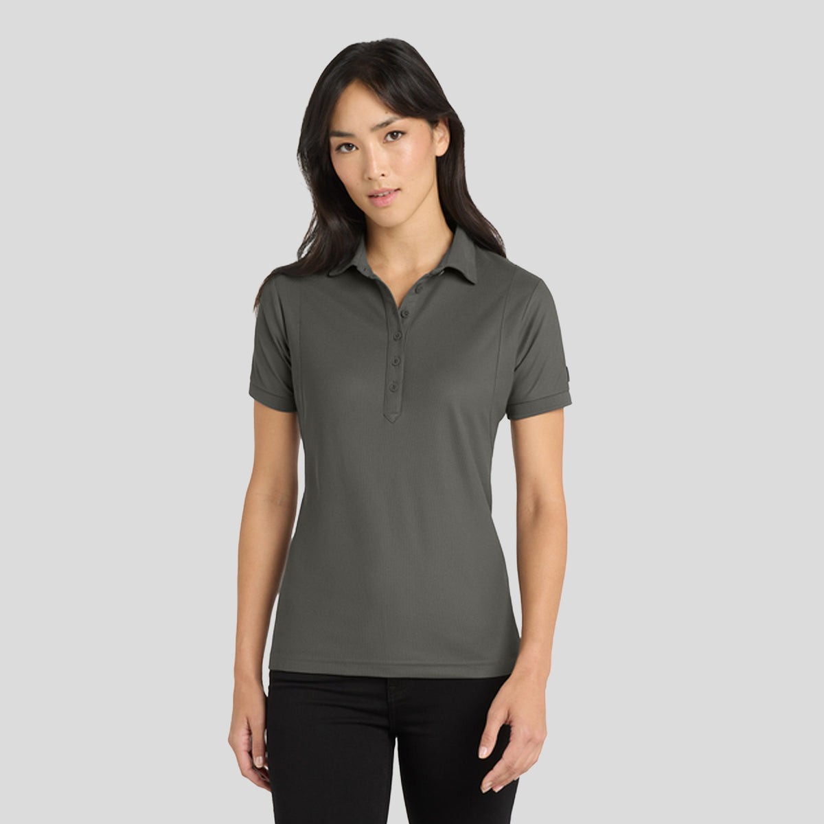 Jewel Polo | Rogue Grey