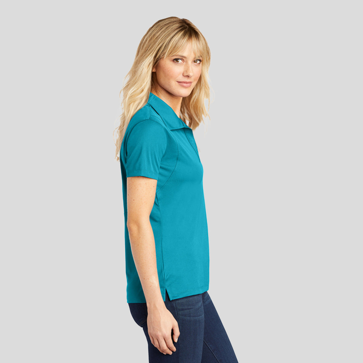Women's Micropique Sport-Wickยฎ Polo | Tropic Blue