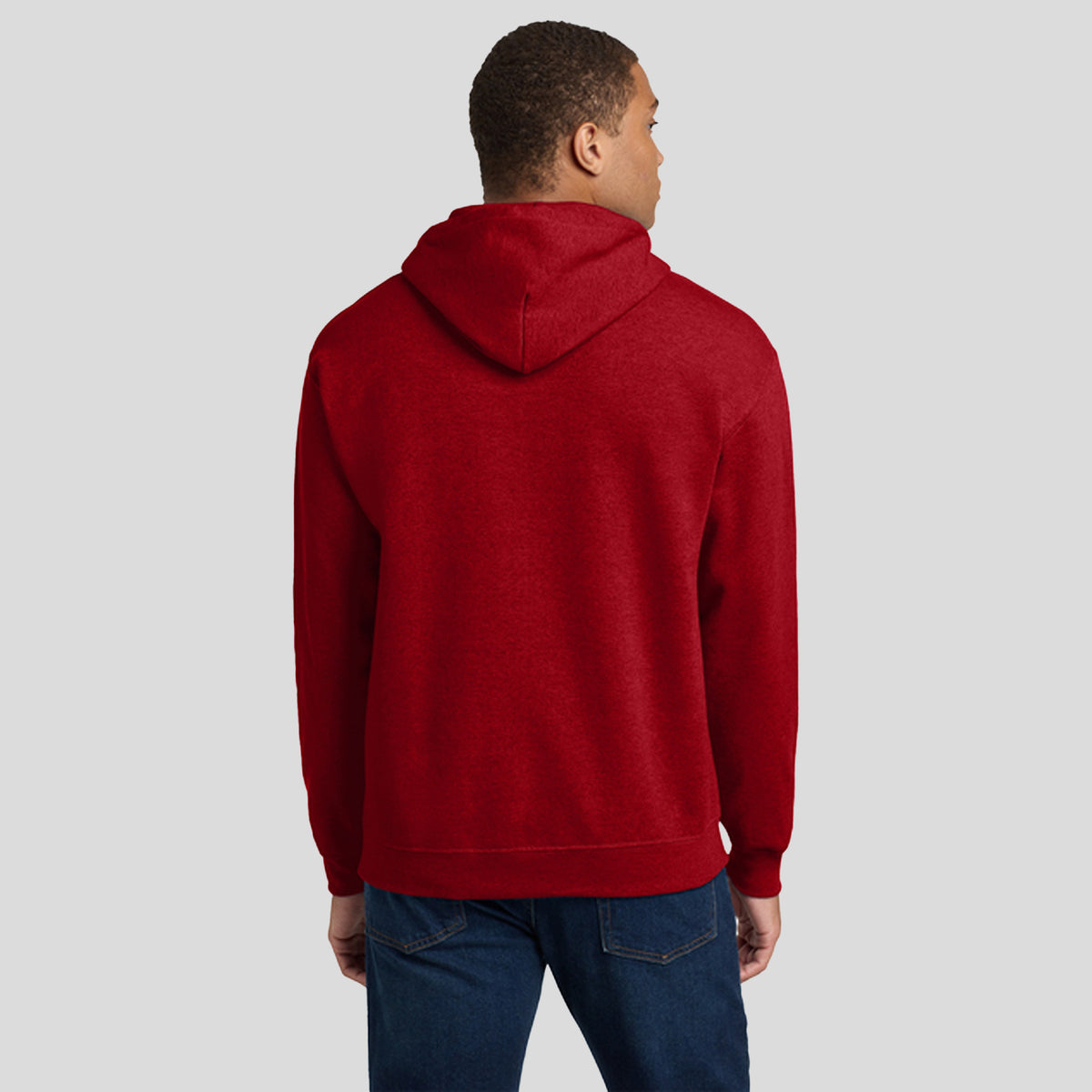 Heavy Blendโข Hooded Sweatshirt | Antique Cherry Red