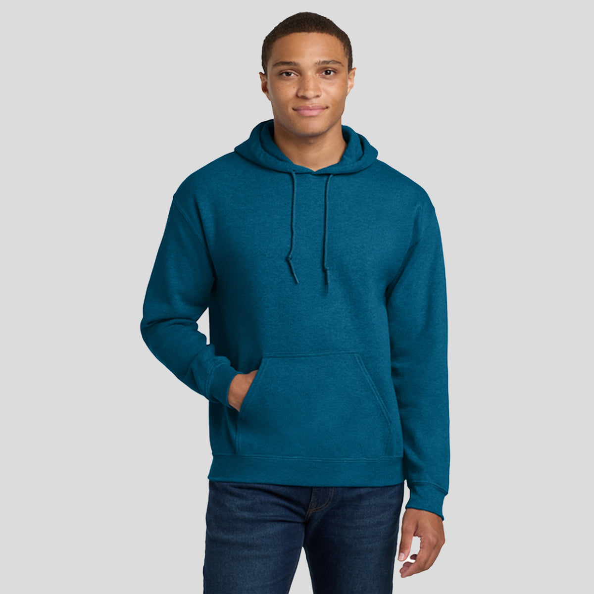 Heavy Blendโข Hooded Sweatshirt | Antique Sapphire