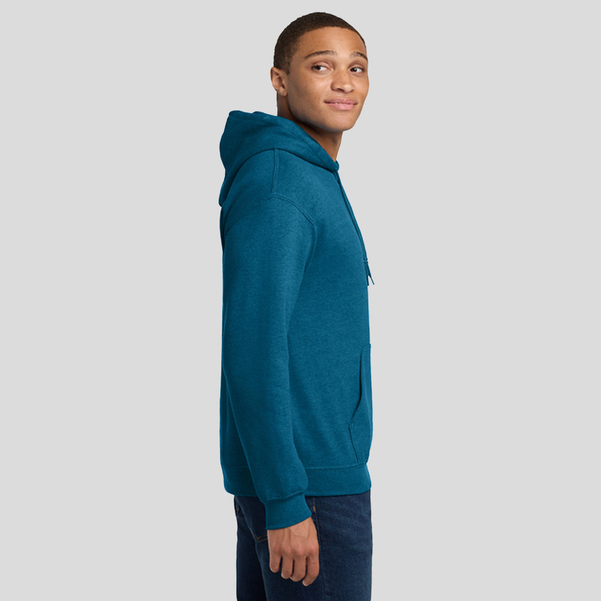Heavy Blendโข Hooded Sweatshirt | Antique Sapphire