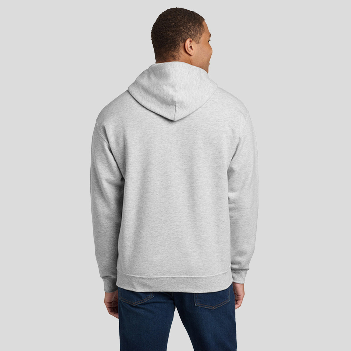 Heavy Blendโข Hooded Sweatshirt | Ash