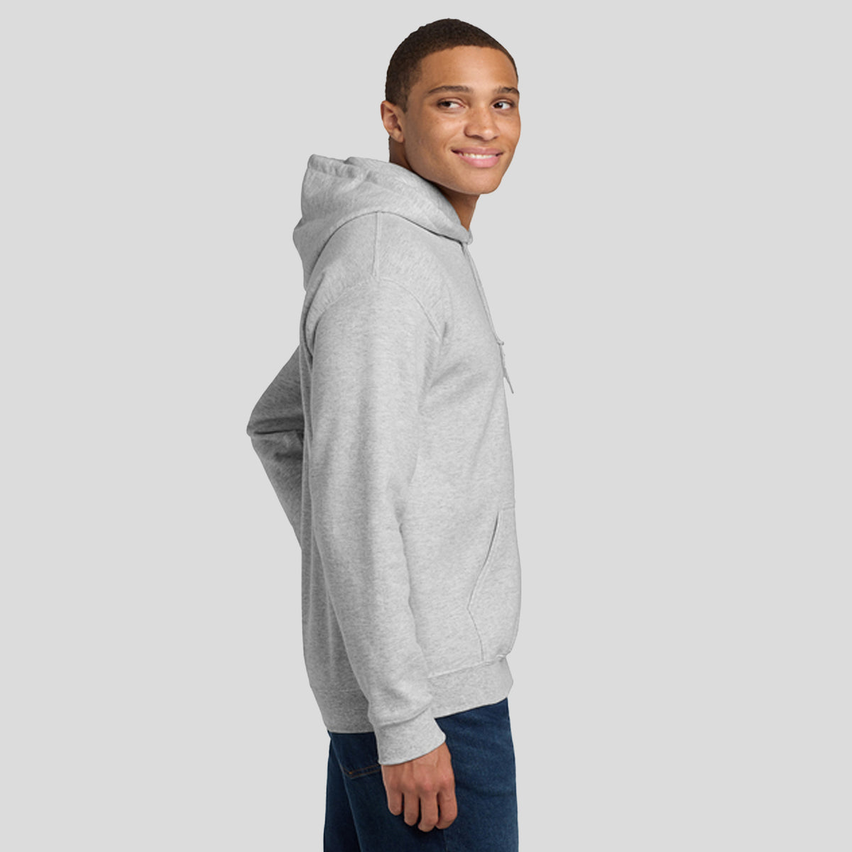 Heavy Blendโข Hooded Sweatshirt | Ash