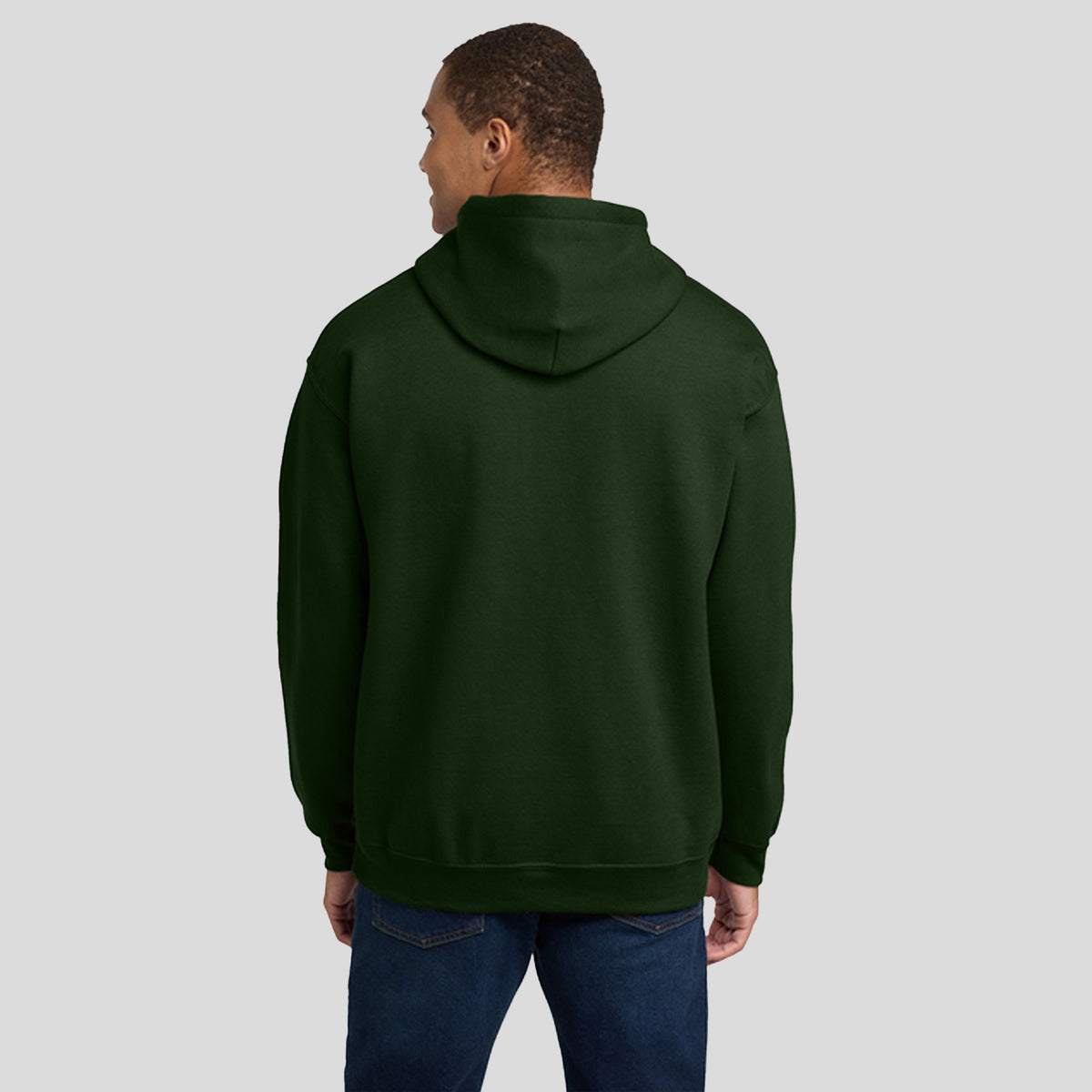 Heavy Blendโข Hooded Sweatshirt | Forest Green