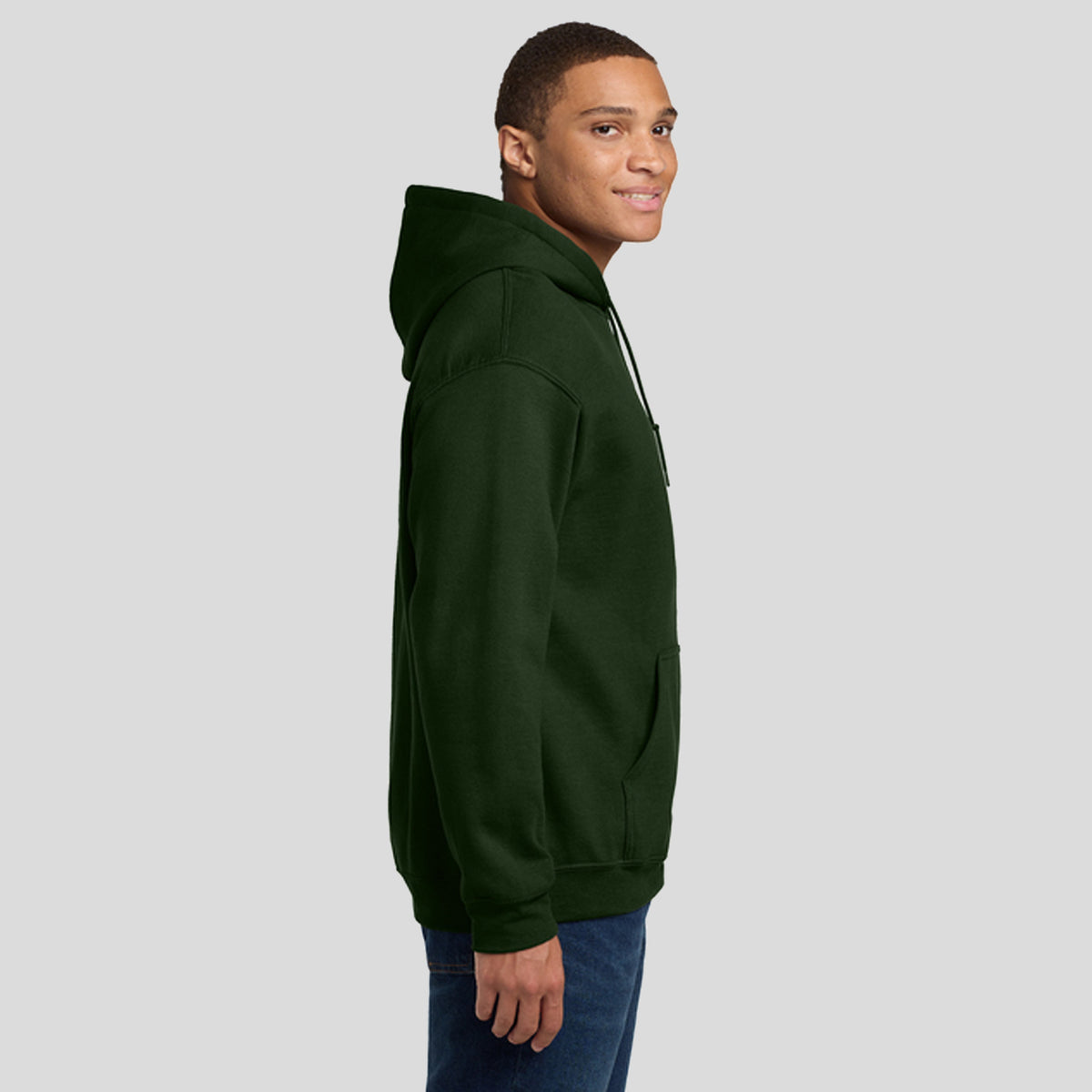 Heavy Blendโข Hooded Sweatshirt | Forest Green