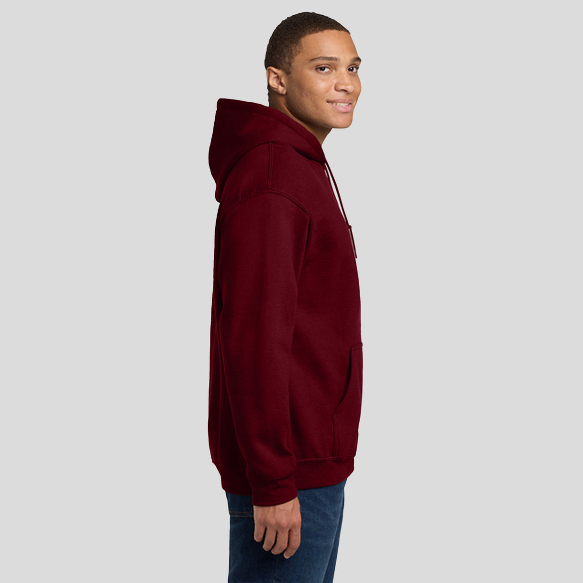 Heavy Blendโข Hooded Sweatshirt | Garnet