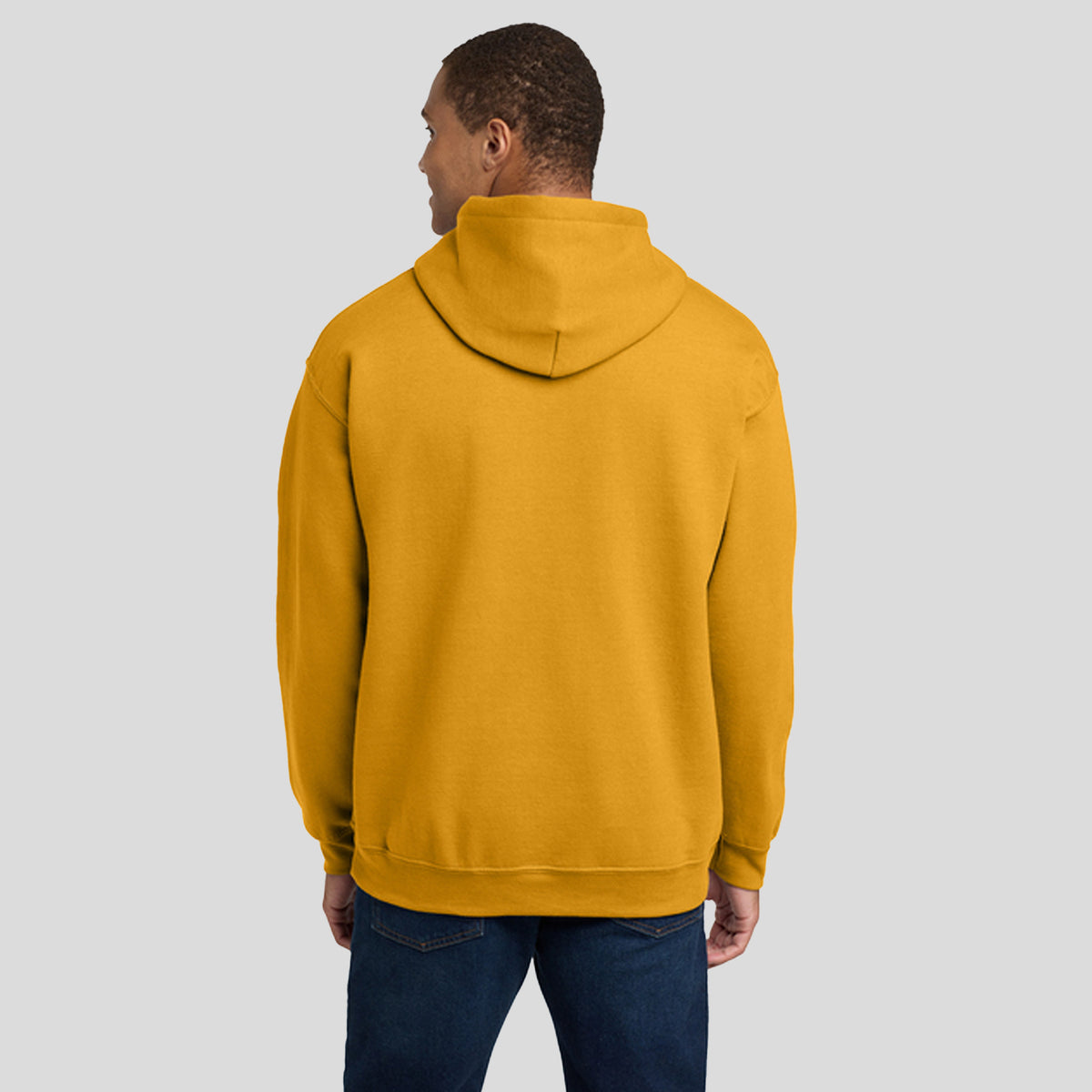 Heavy Blendโข Hooded Sweatshirt | Gold