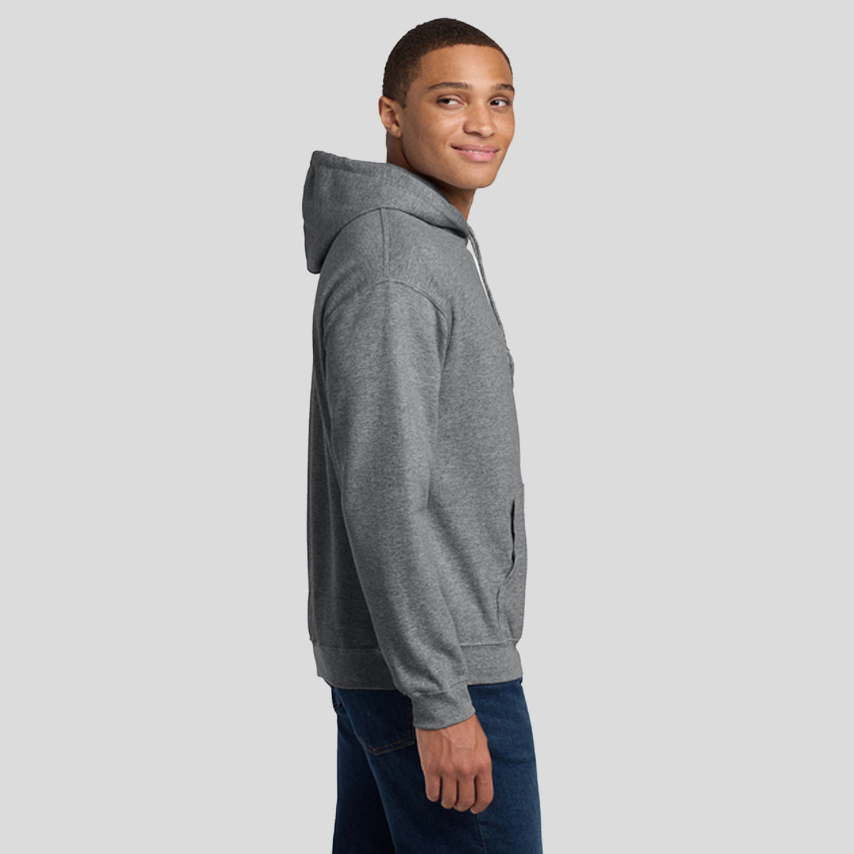 Heavy Blendโข Hooded Sweatshirt | Graphite Heather