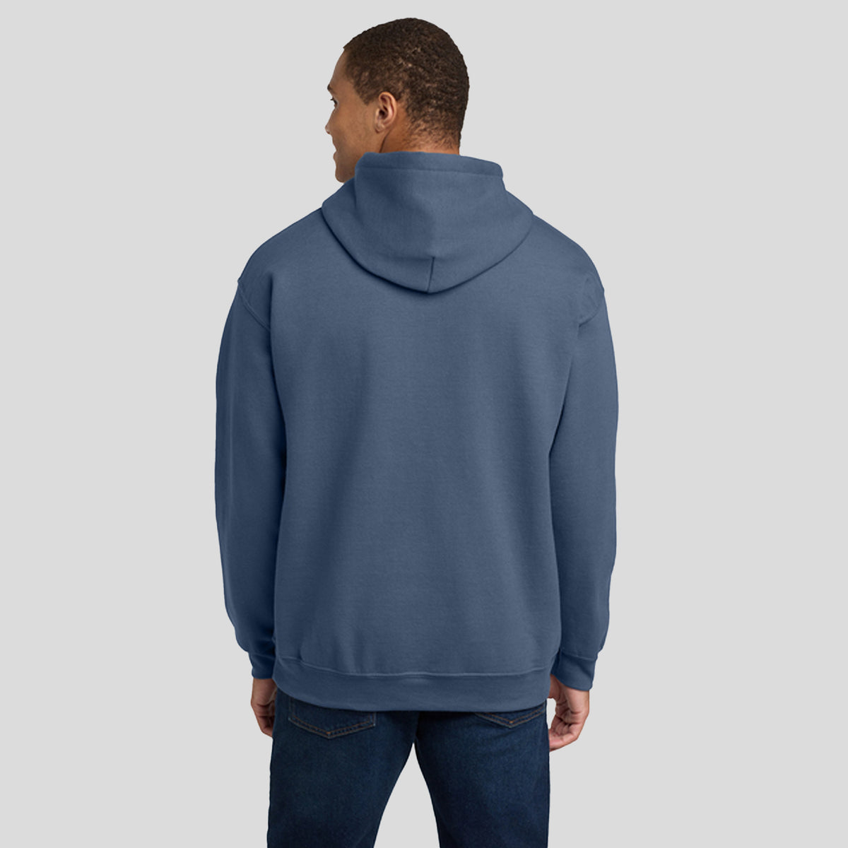 Heavy Blendโข Hooded Sweatshirt | Indigo Blue