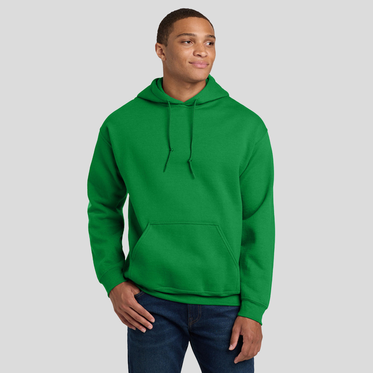 Heavy Blendโข Hooded Sweatshirt | Irish Green