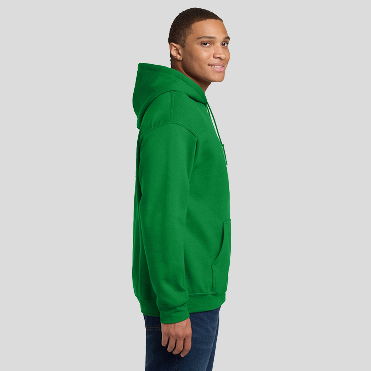 Heavy Blendโข Hooded Sweatshirt | Irish Green