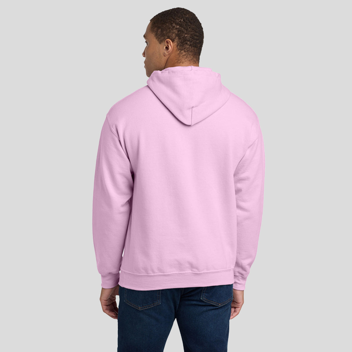 Heavy Blendโข Hooded Sweatshirt | Light Pink