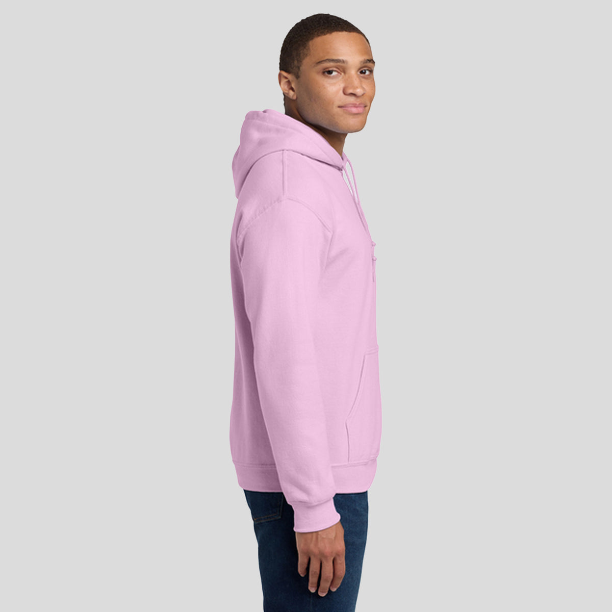 Heavy Blendโข Hooded Sweatshirt | Light Pink