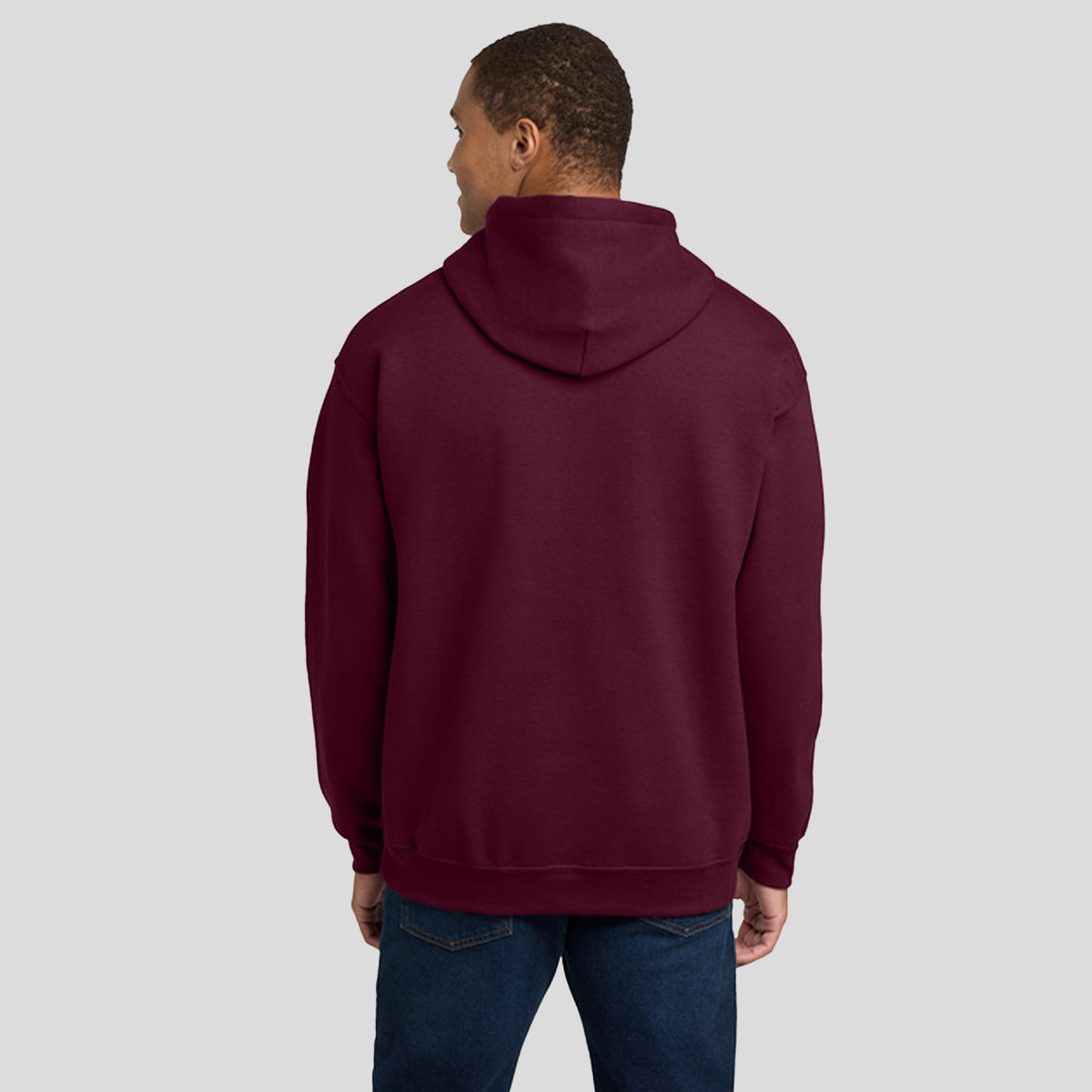 Heavy Blendโข Hooded Sweatshirt | Maroon