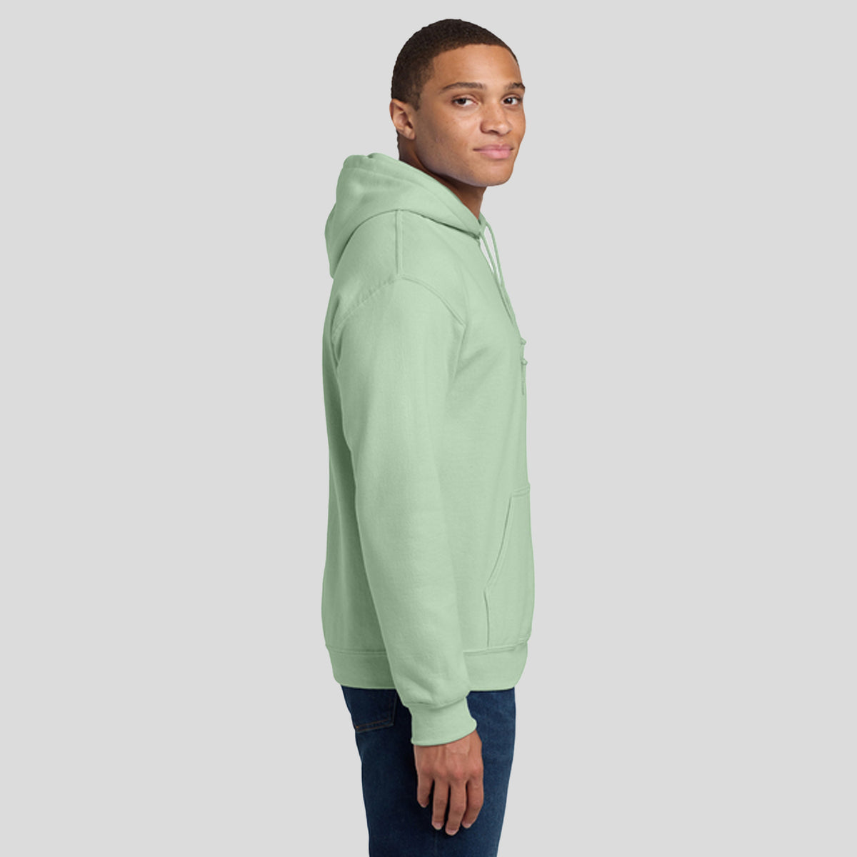 Heavy Blendโข Hooded Sweatshirt | Mint Green