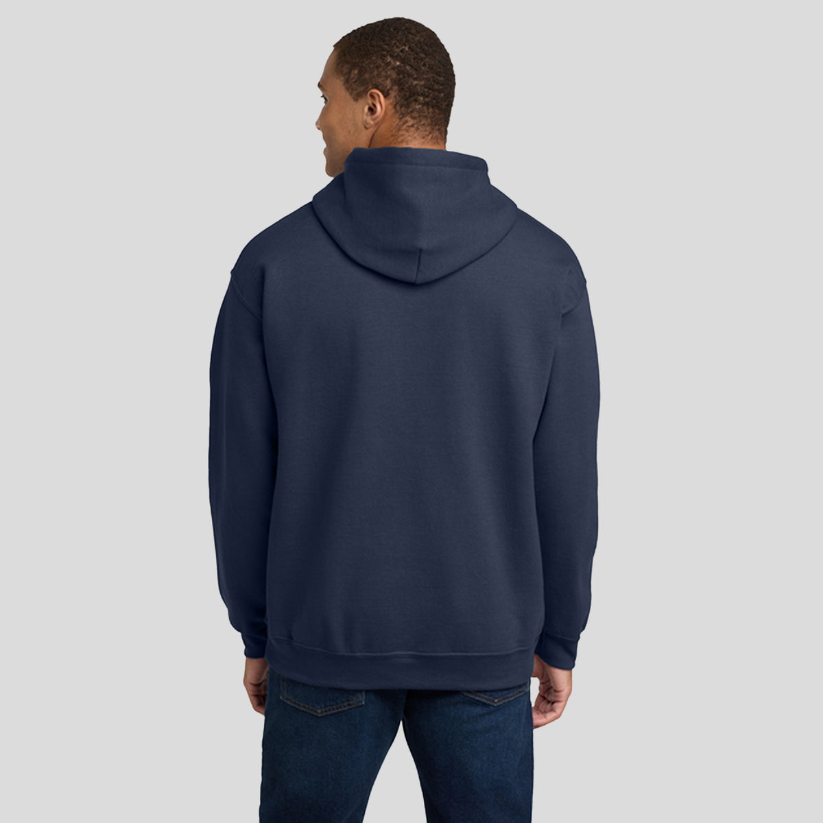 Heavy Blendโข Hooded Sweatshirt | Navy