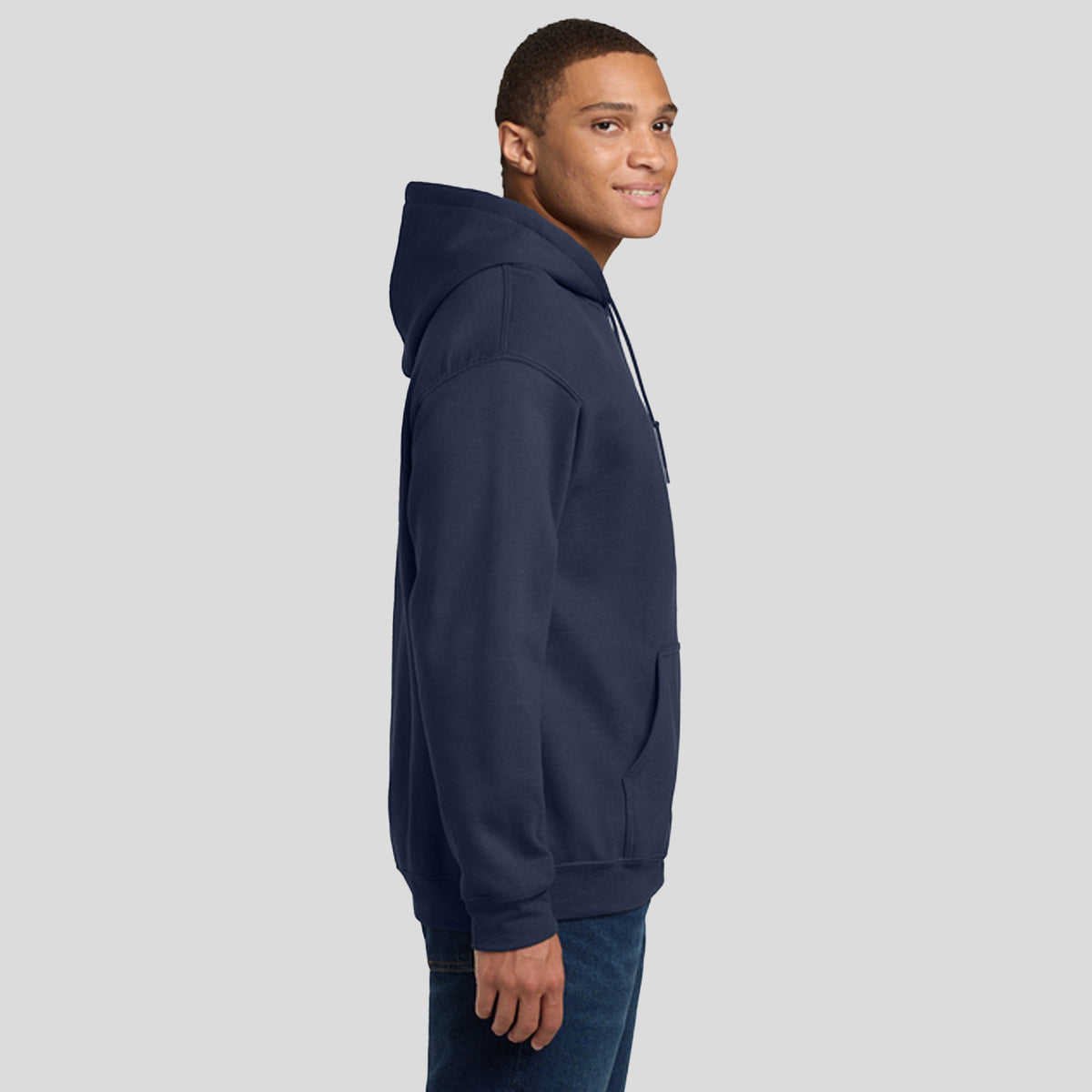 Heavy Blendโข Hooded Sweatshirt | Navy