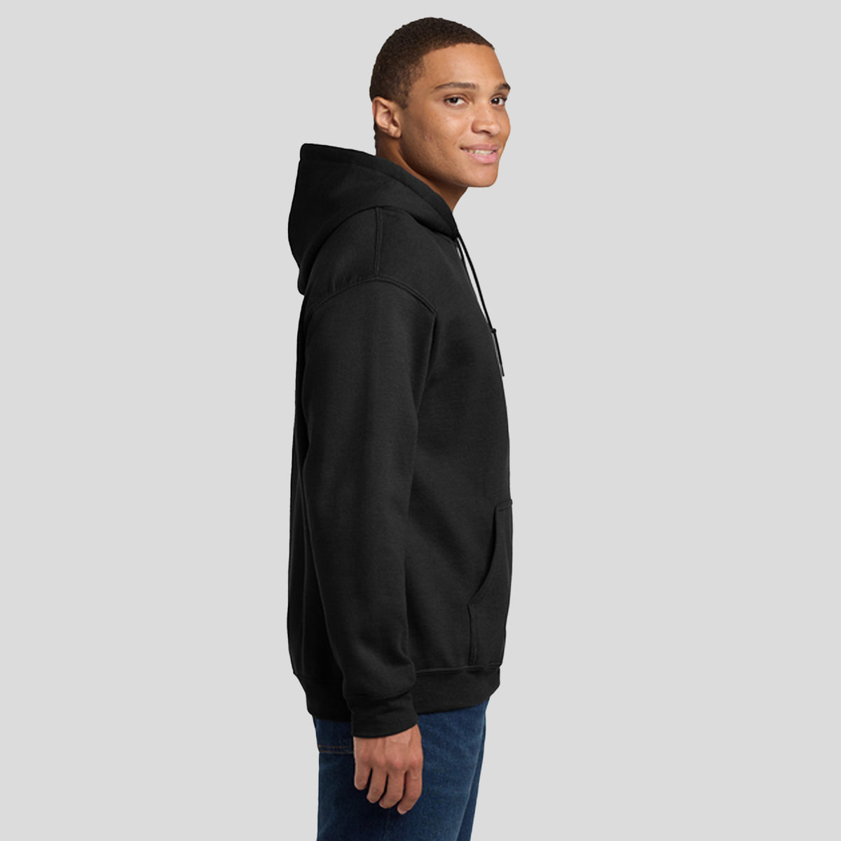 Heavy Blendโข Hooded Sweatshirt | Black