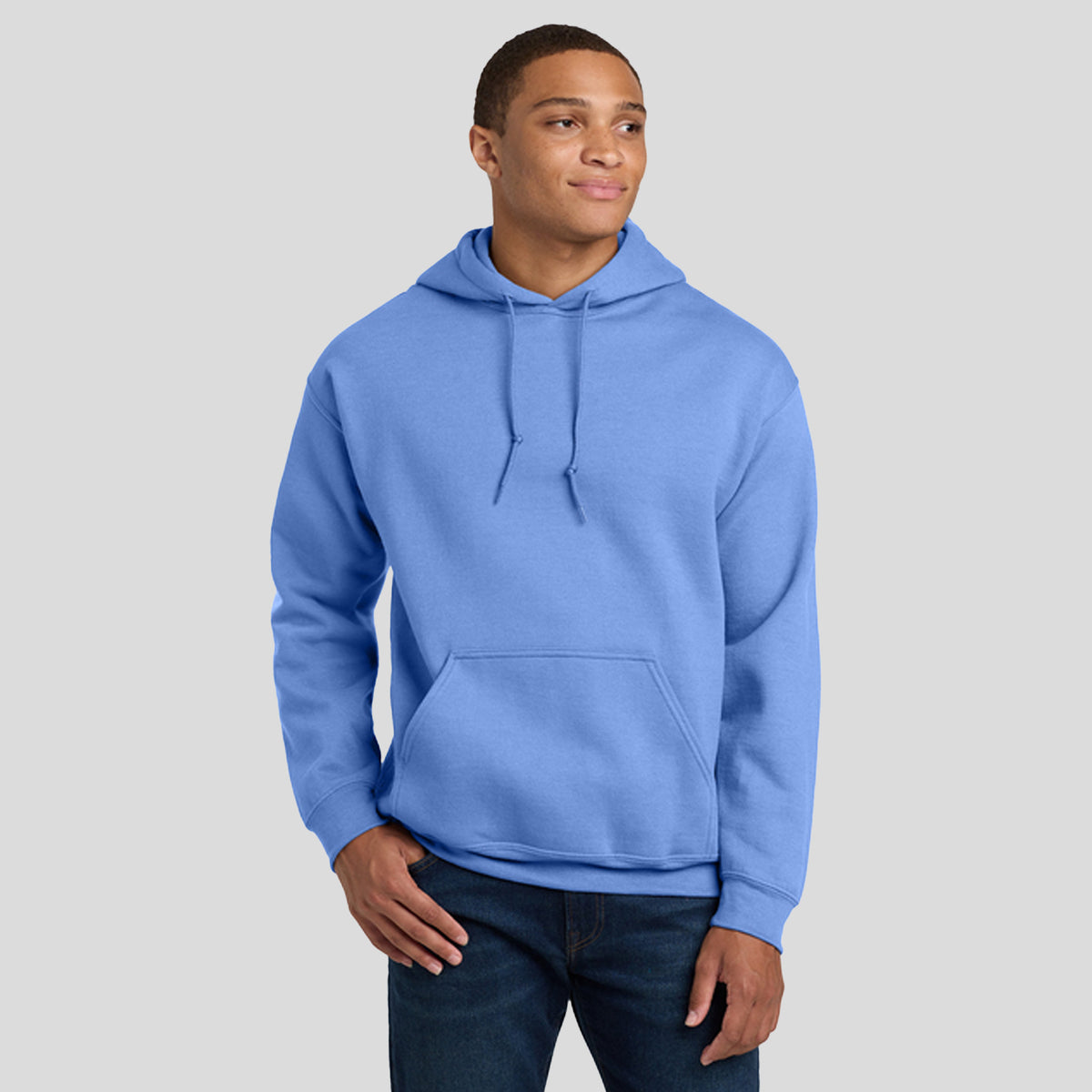 Heavy Blendโข Hooded Sweatshirt | Carolina Blue