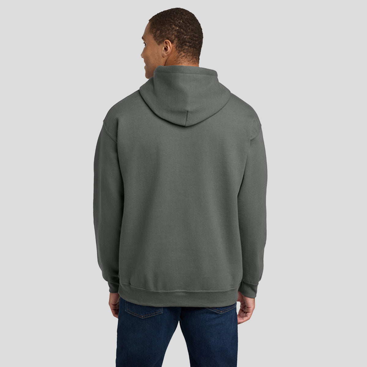 Heavy Blendโข Hooded Sweatshirt | Charcoal