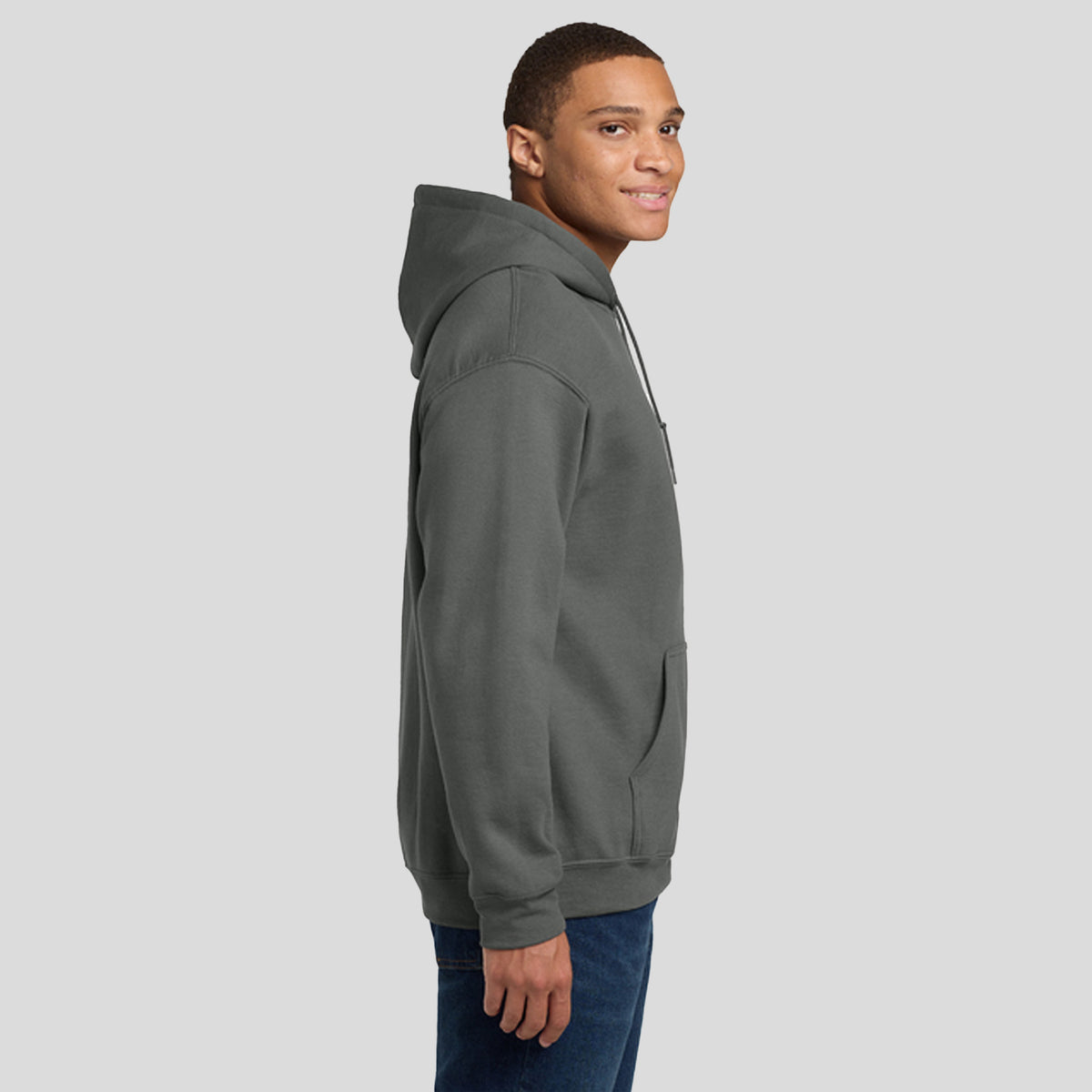 Heavy Blendโข Hooded Sweatshirt | Charcoal