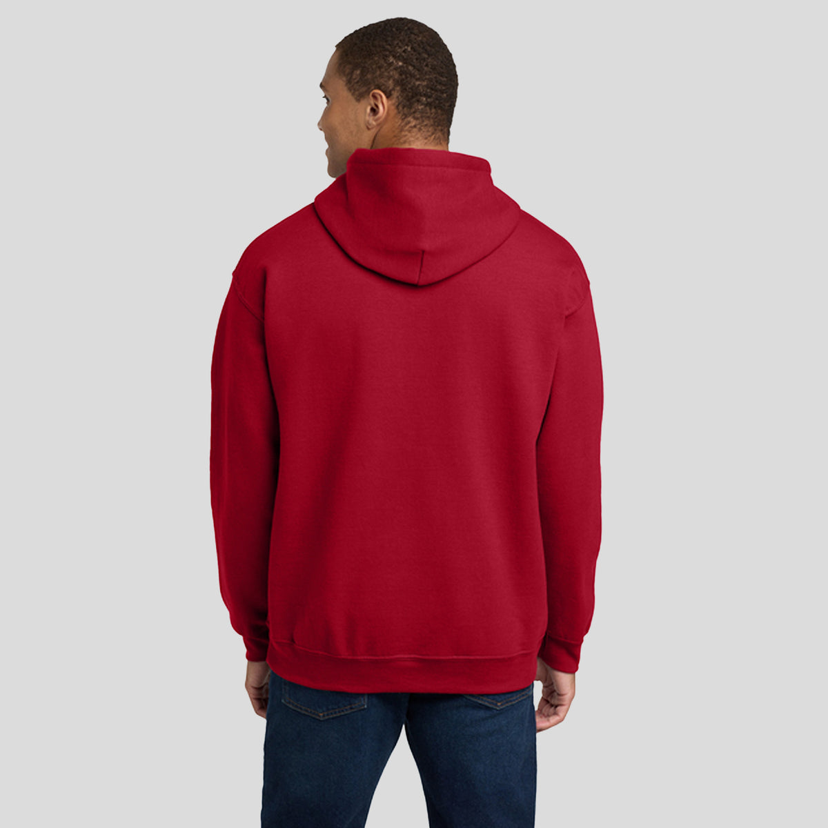 Heavy Blendโข Hooded Sweatshirt | Cherry Red