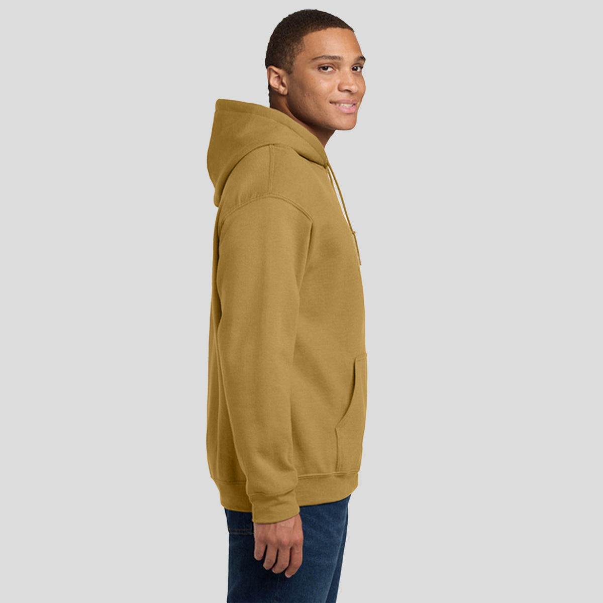 Heavy Blendโข Hooded Sweatshirt | Old Gold