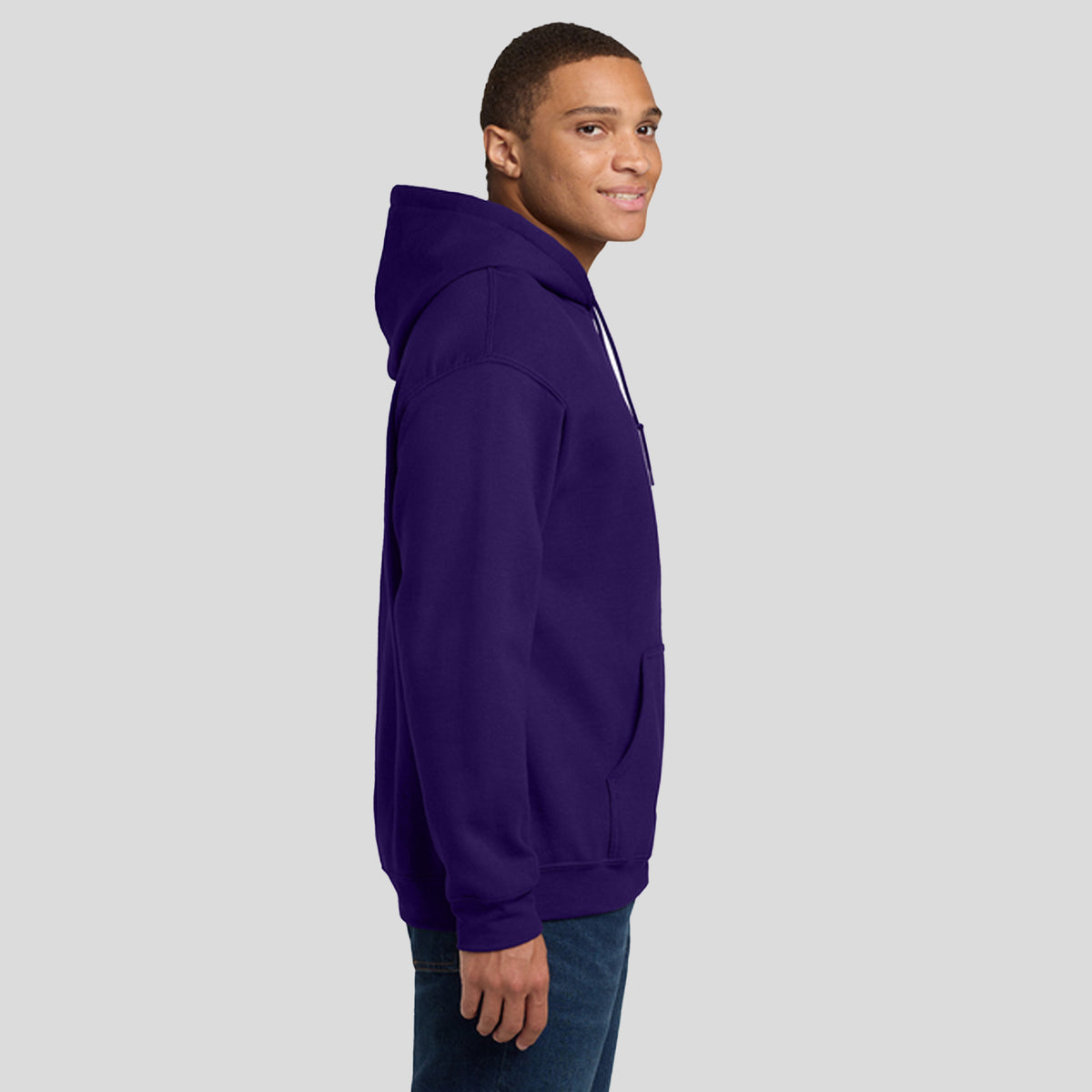 Heavy Blendโข Hooded Sweatshirt | Purple
