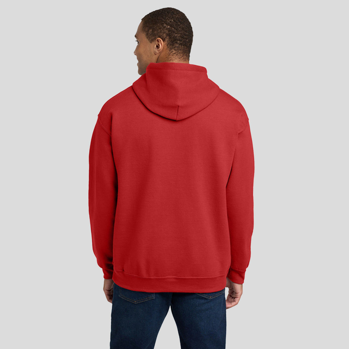 Heavy Blendโข Hooded Sweatshirt | Red