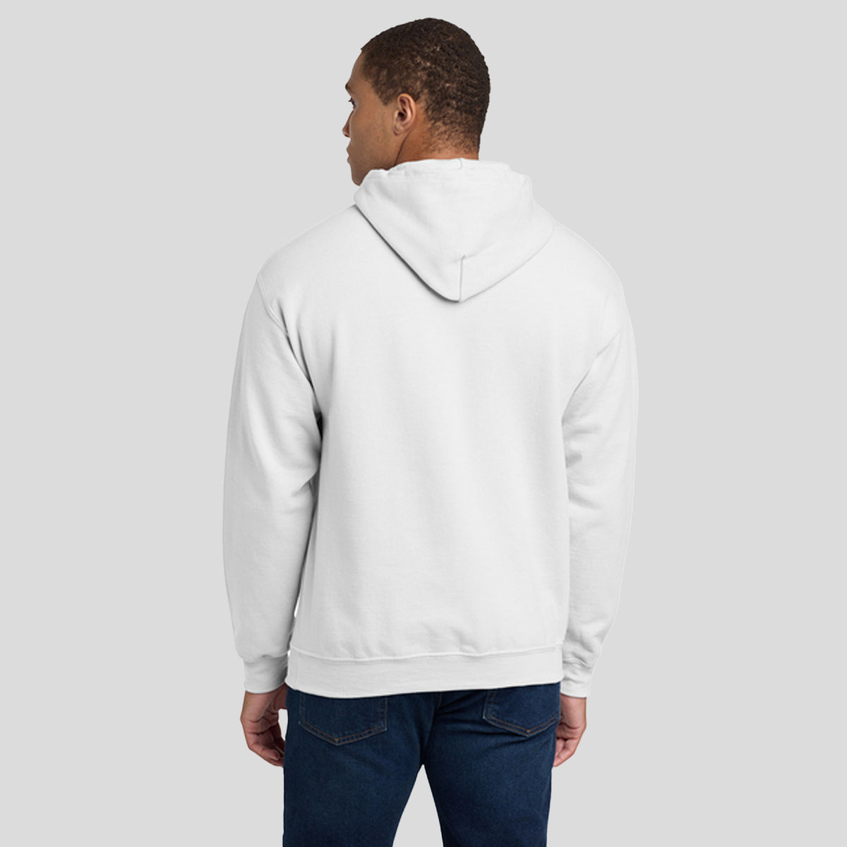 Heavy Blendโข Hooded Sweatshirt | White