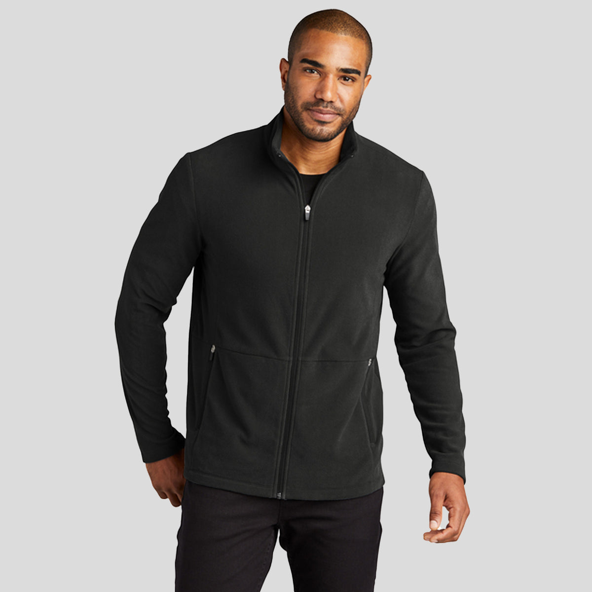 Accord Microfleece Jacket | Black