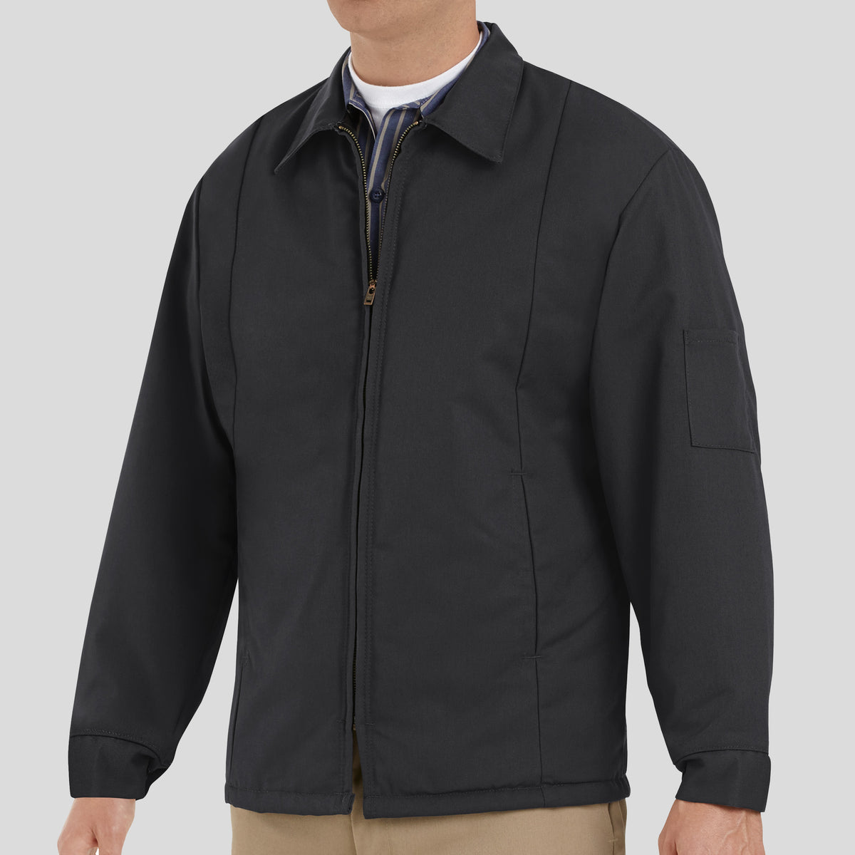 Perma-Lined Panel Jacket | Black