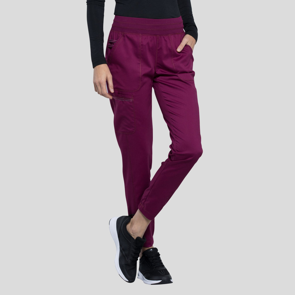 Revolution Jogger Scrub Pant | Wine