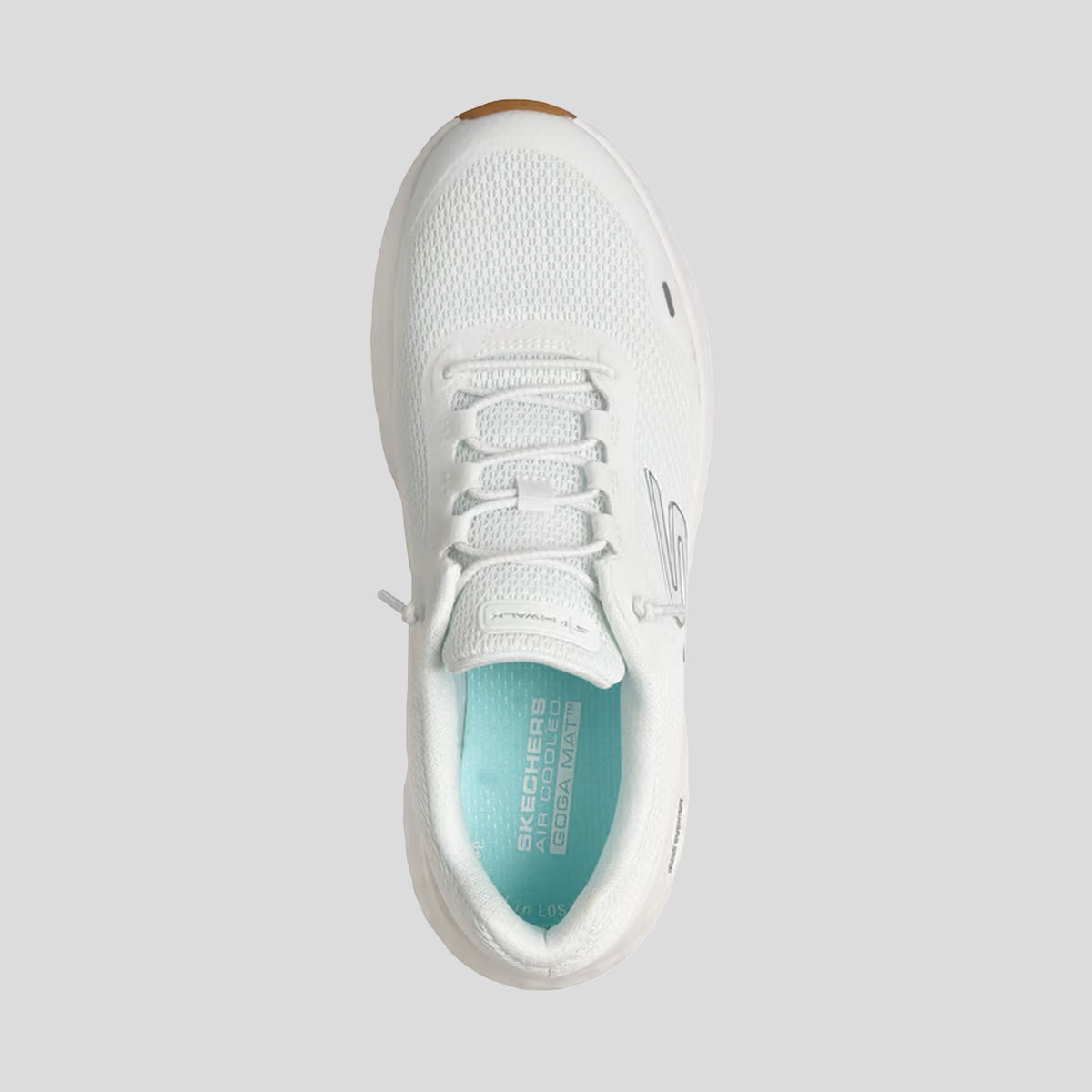 GO WALK Max Cushioning Flex | White/Silver