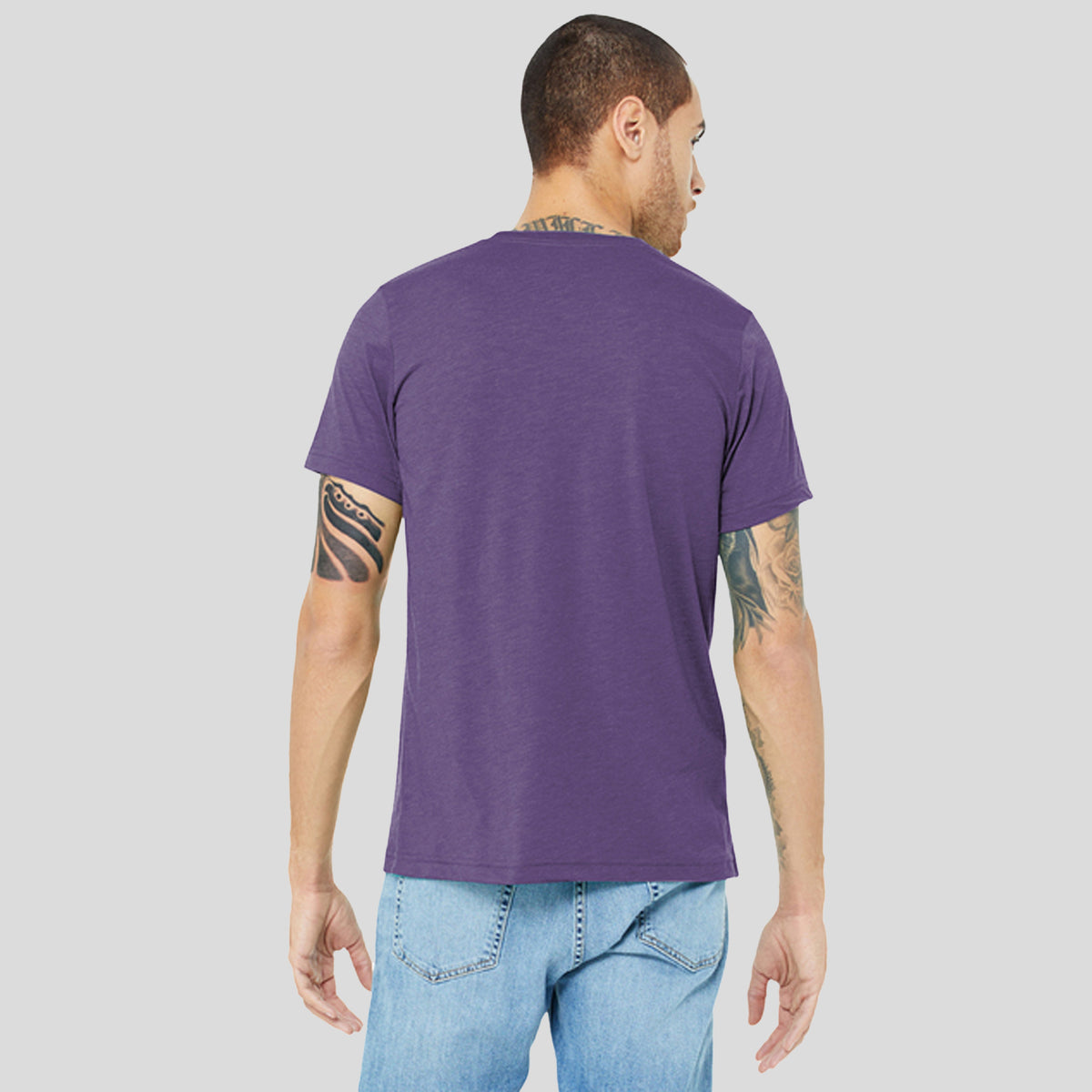 Unisex Triblend Short Sleeve Tee | Purple Triblend