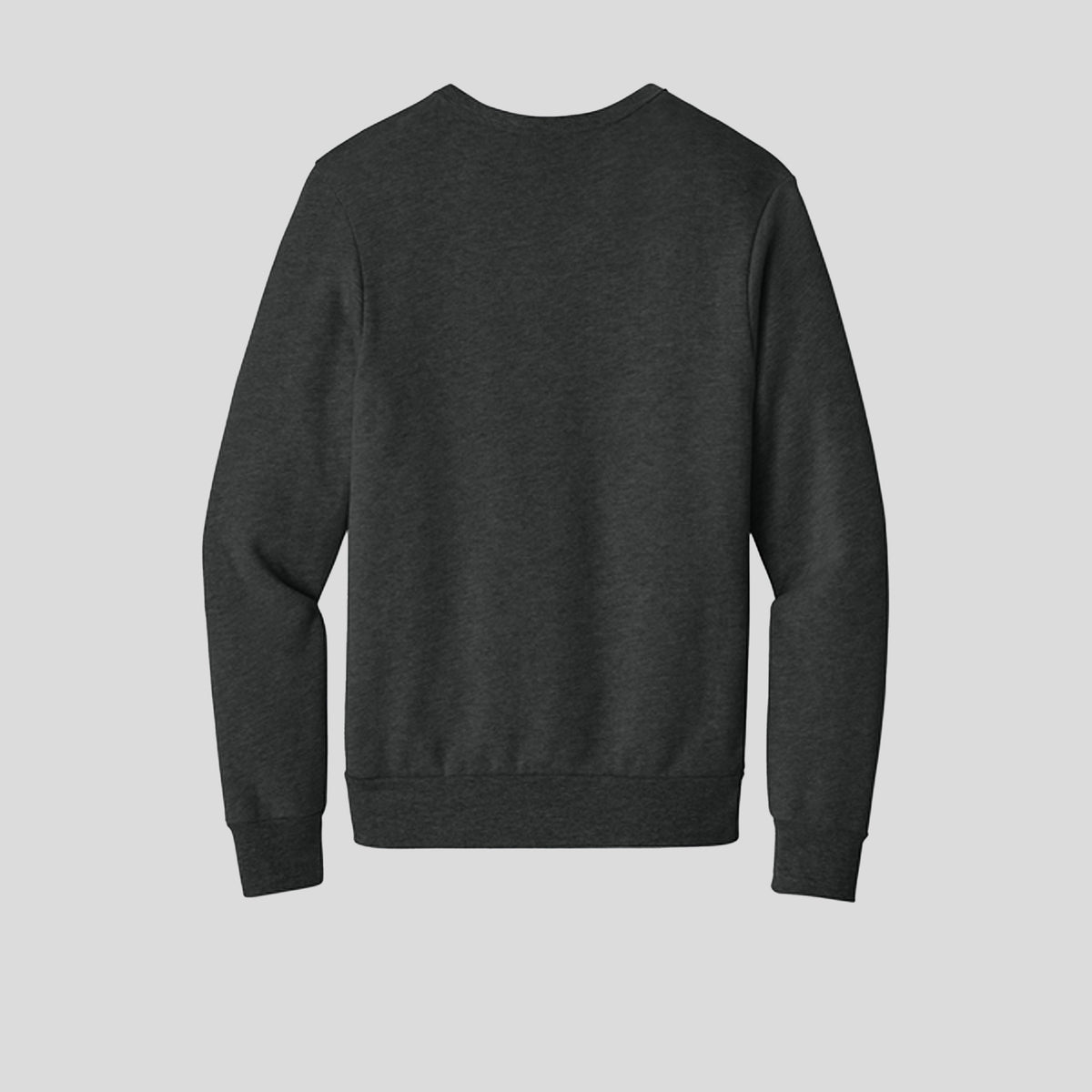 Unisex Sponge Fleece Classic Crewneck Sweatshirt | Dark Grey Heather