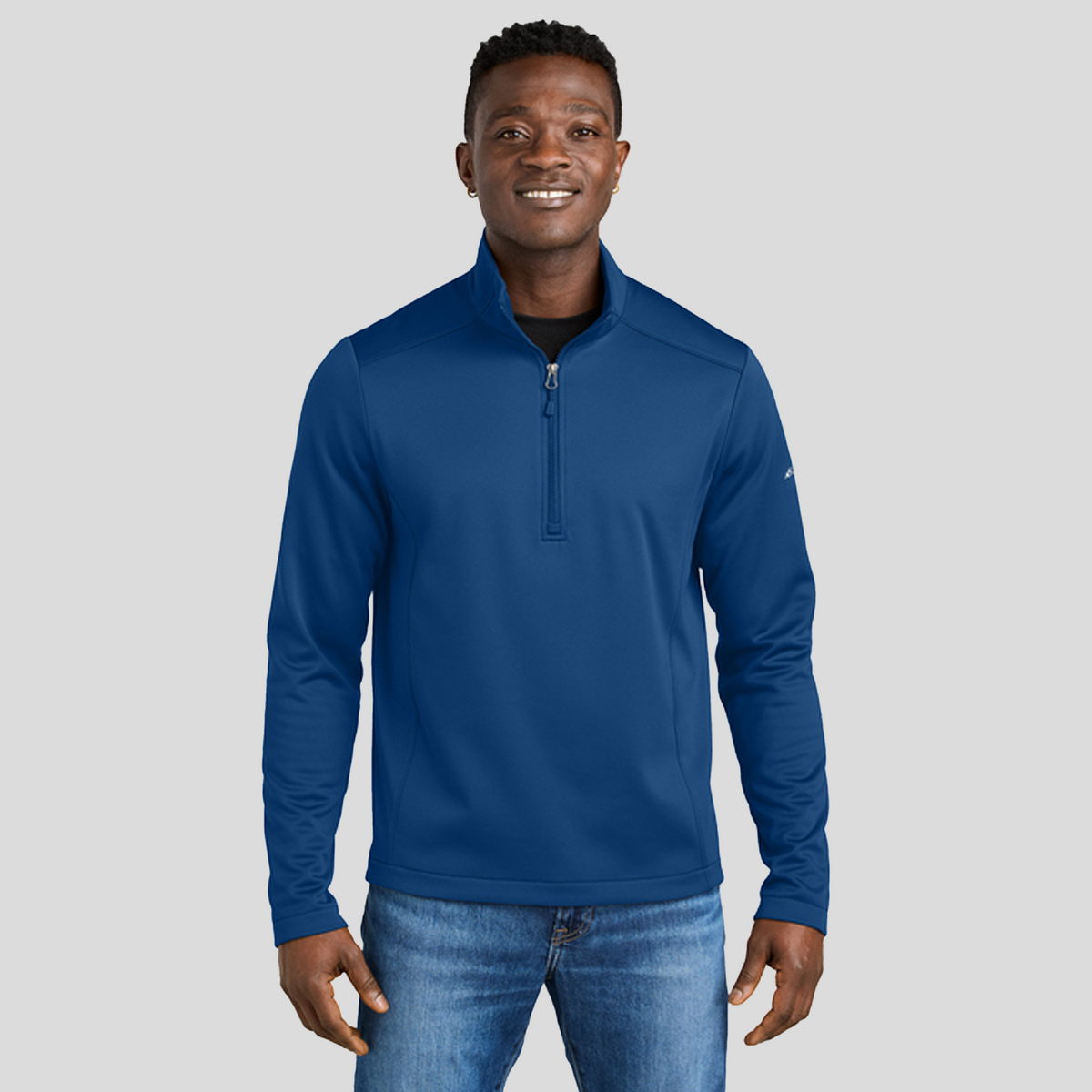 Smooth Mid Layer Fleece 1/2-Zip | Cobalt Blue