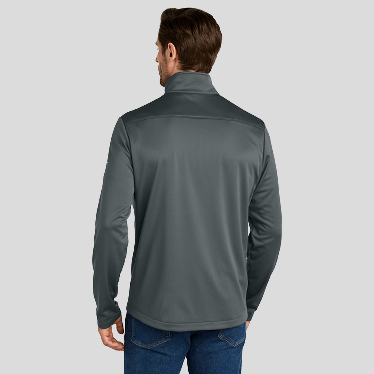 Smooth Mid Layer Fleece Full-Zip | Iron Gate