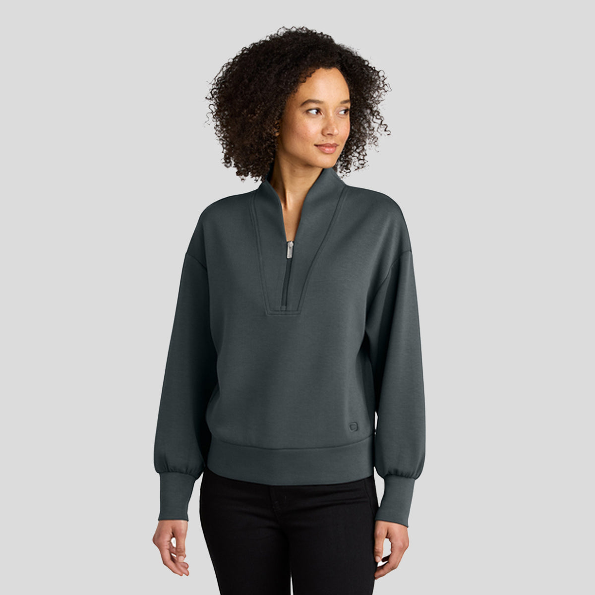 Women’s Transcend 1/4-Zip | Tarmac Grey