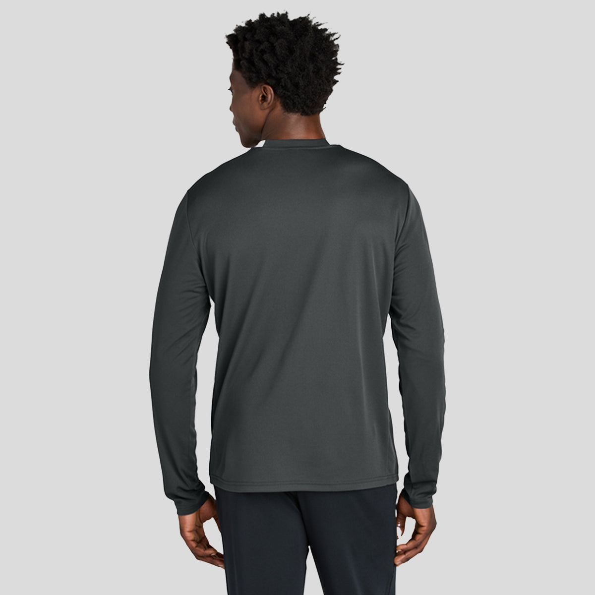Club 1/4-Zip Pullover | Iron Grey/White