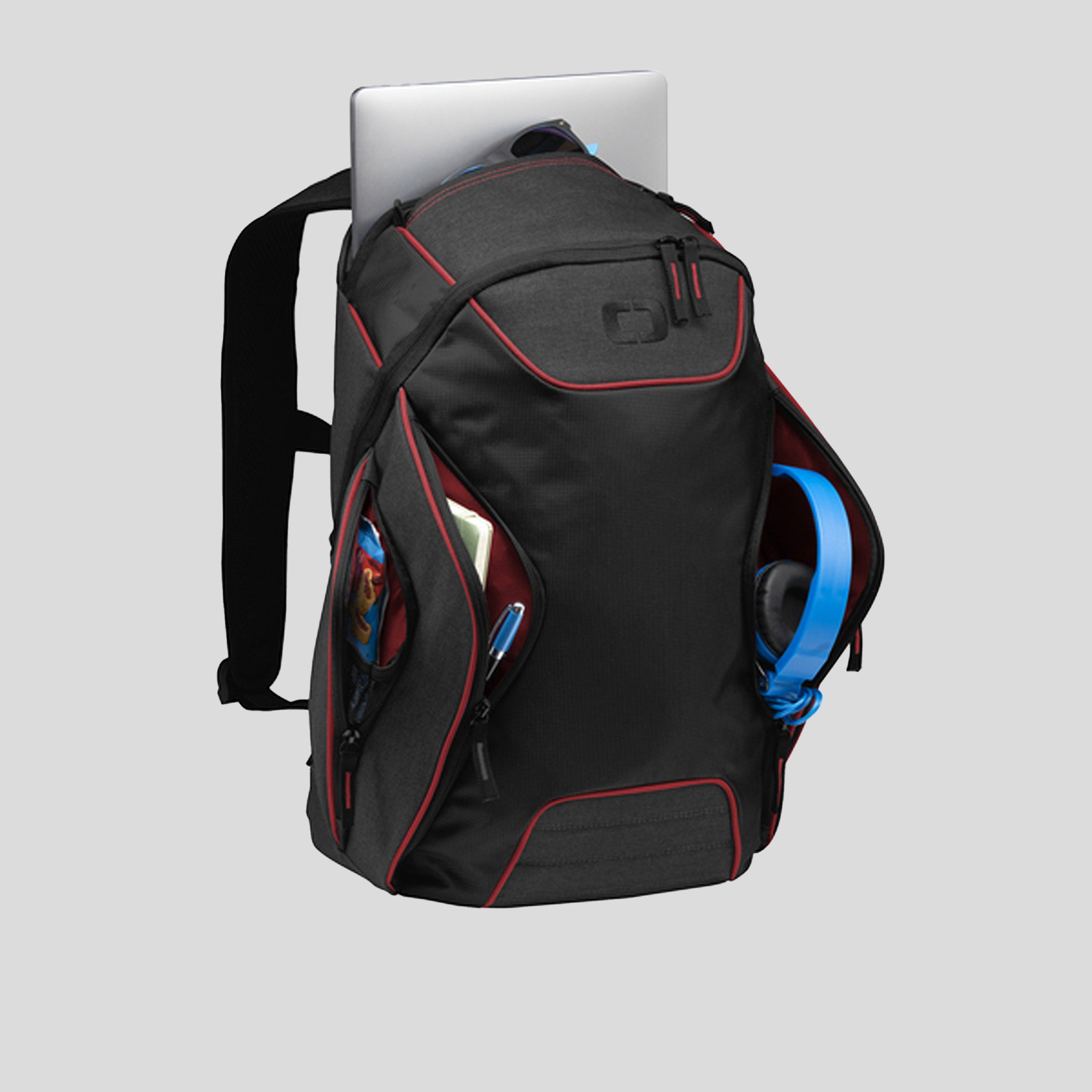 Hatch Pack | Laser Red/Heather Grey