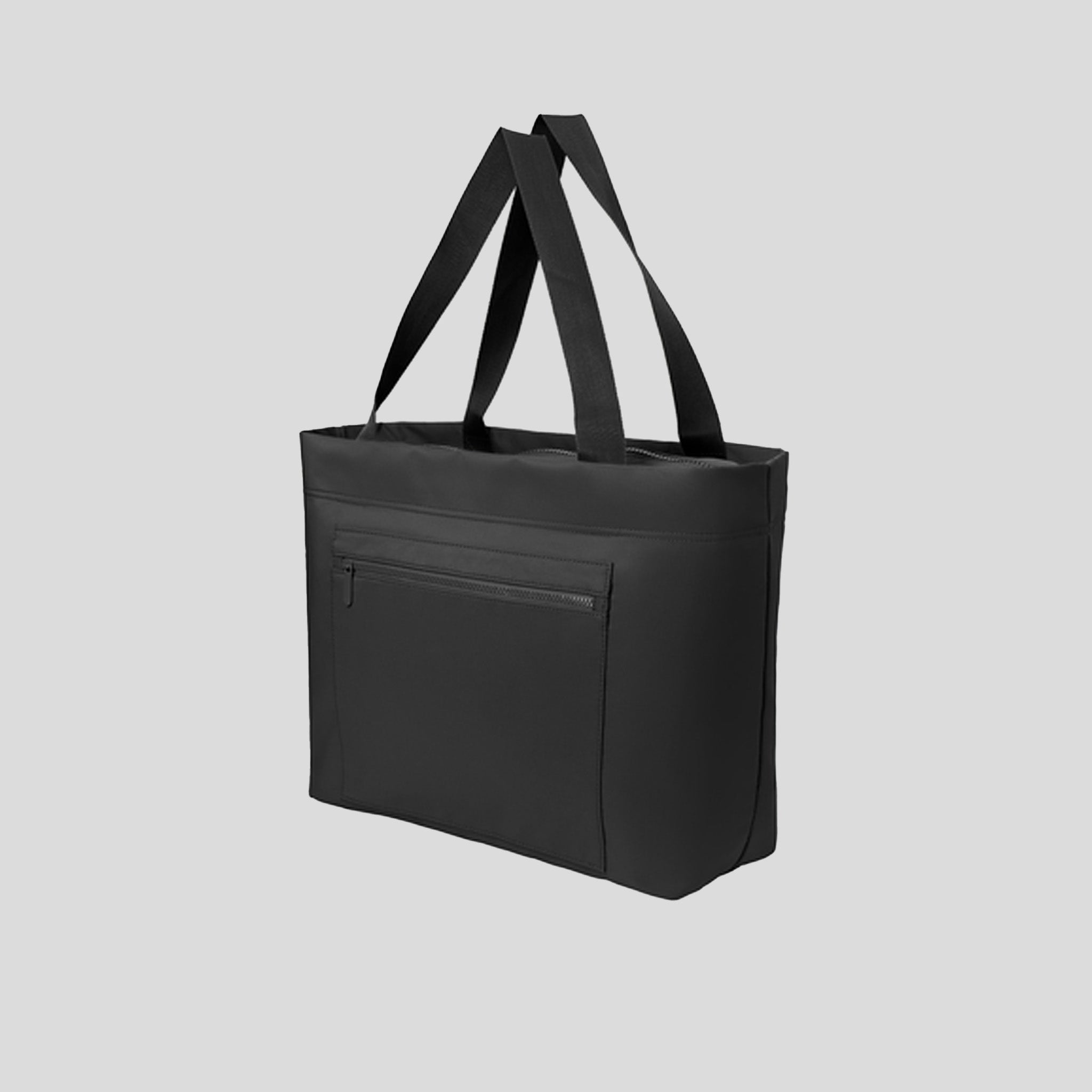 Matte Carryall Tote | Deep Black